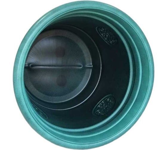 Горшок-кашпо для цветов Тек-А-Тек Medallion d=61 см, 80 л, малахит Е 80-7