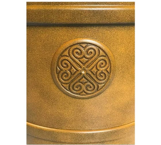 Горшок-кашпо для цветов Тек-А-Тек Medallion d=50 см, 40 л, оранжевый Е 81-6