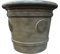 Горшок-кашпо для цветов Тек-А-Тек Medallion d=61 см, 80 л, фисташковый Е 80-9