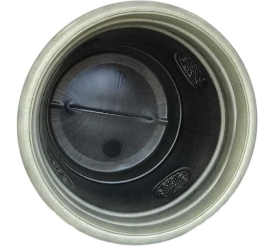 Горшок-кашпо для цветов Тек-А-Тек Medallion d=61 см, 80 л, фисташковый Е 80-9