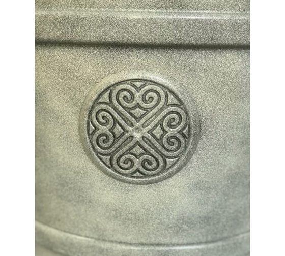 Горшок-кашпо для цветов Тек-А-Тек Medallion d=61 см, 80 л, фисташковый Е 80-9