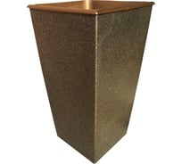 Горшок для цветов Тек-А-Тек Carre 26x26 см, 19л(10,5л) золотой дождь 1300-51