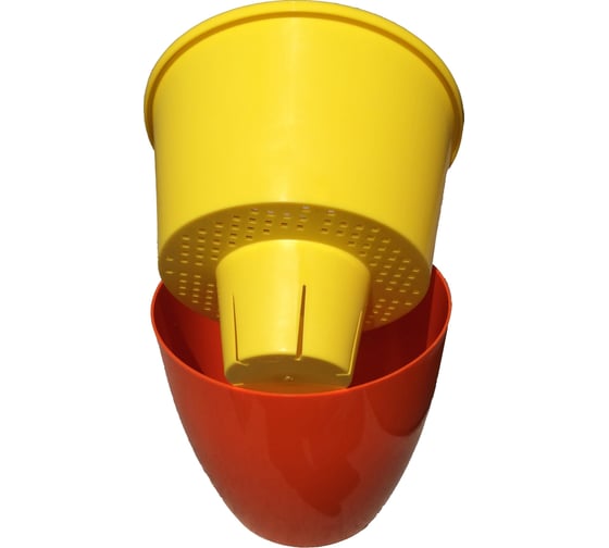 Горшок для цветов Тек-А-Тек Les Couleurs_ 21л(15,5л) бронза кор 160-10