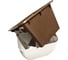 Горшок для цветов Тек-А-Тек Square couleurs 14л(7,3л) бронза кор 150-10 3