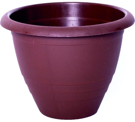 Горшок GARDENPLAST Виола пластмассовый, d=290, h=220, 7,5л, шоколад 4814132001981 83001