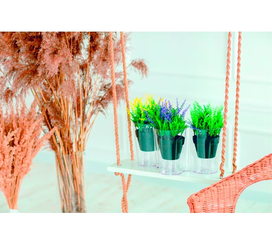 Кашпо для орхидей GARDENPLAST Азалия d=130, h=190, прозрачный 4814132002155 90000