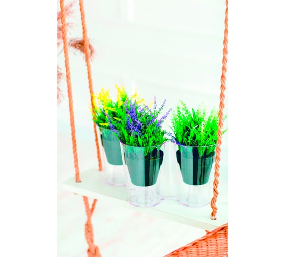 Кашпо для орхидей GARDENPLAST Азалия d=130, h=190, прозрачный 4814132002155 90000