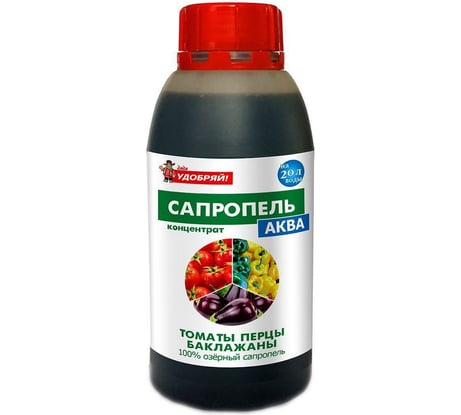 Удобрение Viva Сапропель-Аква Томаты, перцы, баклажаны, концентрат 0,5 л 4610014744188