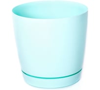 Горшок для цветов GARDENPLAST ФРЕЗИЯ №1 мятный, высота 145мм, 4814132003107 00020