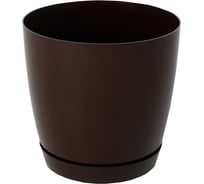 Горшок для цветов GARDENPLAST ФРЕЗИЯ №2 шоколад, высота 170мм, 4814132001097 61007