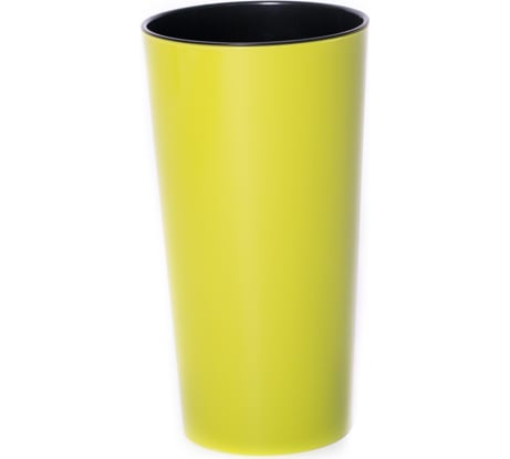 Кашпо для орхидей GARDENPLAST КАМЕЛИЯ со вставкой, оливковый,высота 260мм, 4814132003299