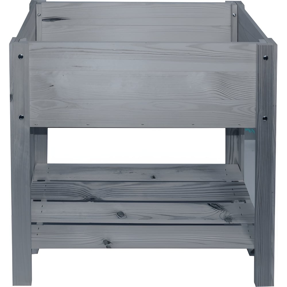 Ящик из массива сосны ДИПРИЗ на ножках, с дополнительной полкой, для ...