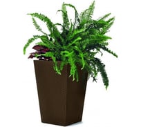 Кашпо Keter Rattan Planter S коричневое