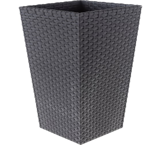 Кашпо Keter Rattan Planter S коричневое