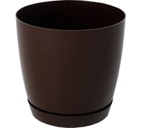 Горшок для цветов GARDENPLAST ФРЕЗИЯ №1 шоколад, высота 145мм 4814132001004 60007
