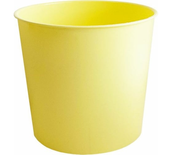 Горшок для цветов GARDENPLAST ЮККА высота 130мм, нежно-желтый 4814132003442 00057 1