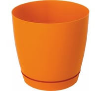 Горшок для цветов GARDENPLAST ФРЕЗИЯ №1 апельсин, высота 145мм 4814132000946 60001
