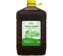 Универсальное удобрение Гумат калия для садово-огородных культур Фермерское Хозяйство Ивановское, 3л 4603725848245