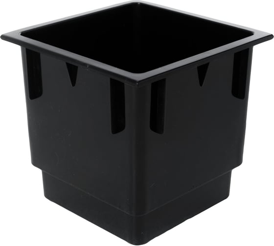 Кашпо для цветов со вставкой GARDENPLAST ЖАСМИН белое 4814132001400 65003