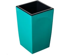 Кашпо для цветов со вставкой GARDENPLAST ЖАСМИН бирюза 4814132001394 65002