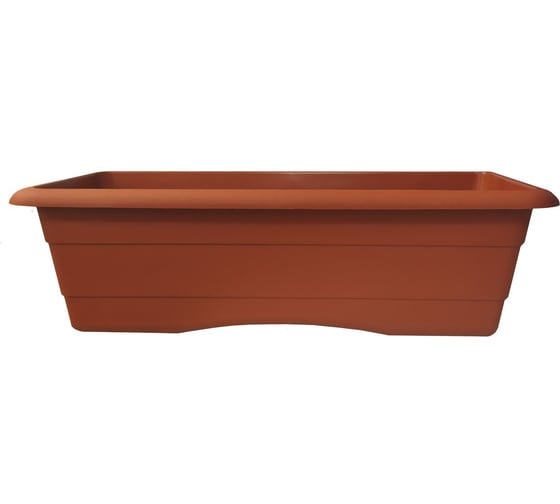 Балконный ящик GARDENPLAST №1 l=400 мм, h=140 мм, терракот 4814132001752 80002 1