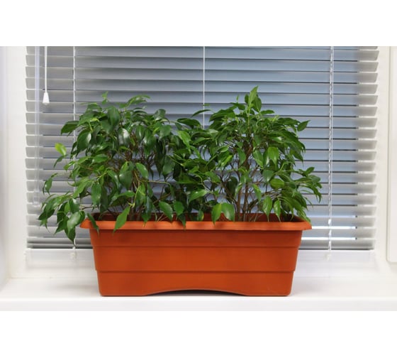 Балконный ящик GARDENPLAST №1 l=400 мм, h=140 мм, терракот 4814132001752 80002