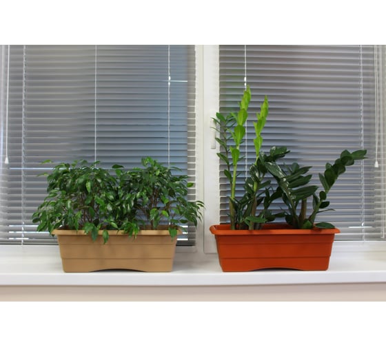 Балконный ящик GARDENPLAST №1 l=400 мм, h=140 мм, карамель 4814132001806 80007