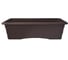 Балконный ящик GARDENPLAST №2 l=480 мм, h=170 мм, шоколад 4814132001820 81001 2