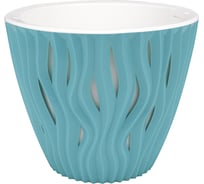 Кашпо ВМС Вдохновение 2.25 л, бирюза КШ-5416