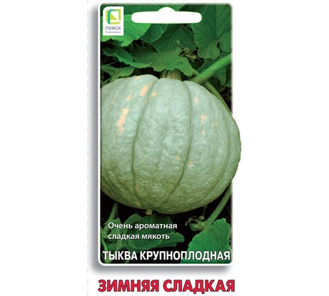 Тыква крупноплодная Агрохолдинг ПОИСК Зимняя сладкая 10шт ЧБ 669464