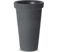 Кашпо высокое Prosperplast CLASSIC TOWER d40 см, h63 см, 18/42 л, антрацит, с вкладышем DPC40 S433 071574