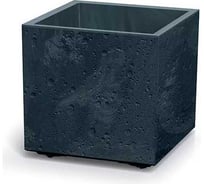 Кашпо на колесах Prosperplast Sierra Square Beton Effect 385х385 мм, h370 мм, 31 л, антрацит DSI400E S433 071567