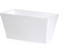 Кашпо для цветов Prosperplast TUBUS CASE 38.6 л, белое DTUC600-S449