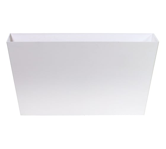 Кашпо для цветов Prosperplast TUBUS CASE 38.6 л, белое DTUC600-S449