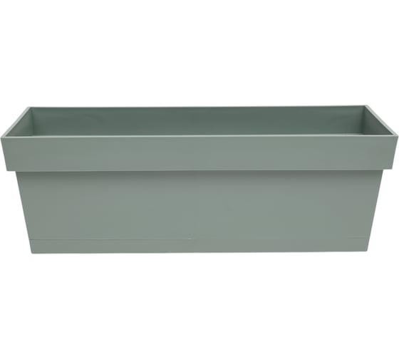 Горшок цветочный EDA TOSCANE, прямоугольный 50x18x16,7 см, объем 10л, полипропилен PP / MURET TOSCANE 10 013631 V.LA