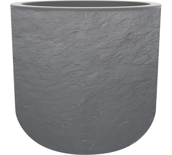 Горшок цветочный EDA VOLCANIA'UP, круглый, диаметр 38,5 см, объем 32,5л, полипропилен PP / Rond 40 cm VOLCANIA'UP 013723 G.GL 1