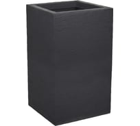 Горшок цветочный EDA GRAPHIT'UP, квадратный, 29,5x29,5x49,5 см, объем 36л, полипропилен PP / CARRE HAUT GRAPHIT'UP 013717 G.ANT