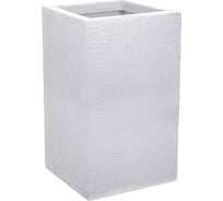 Горшок цветочный EDA GRAPHIT'UP, квадратный, 29,5x29,5x49,5 см, объем 36л, полипропилен PP / CARRE HAUT GRAPHIT'UP 013717 BL.CER