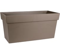 Горшок цветочный EDA TOSCANE, прямоугольный 79x35x39 см, объем 74л, 6 встроенных роликов для перемещения, полипропилен PP / MURET TOSCANE 80 + RE + ROULETTES 013633 V.LA