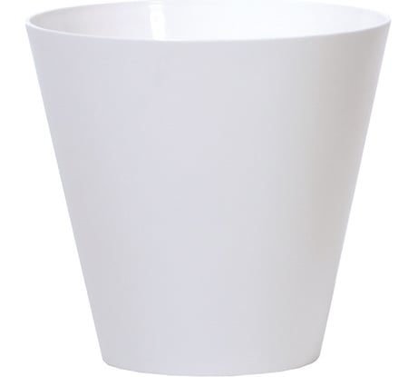 Кашпо для цветов Prosperplast Tubus белое, 12 л DTUB300-S449