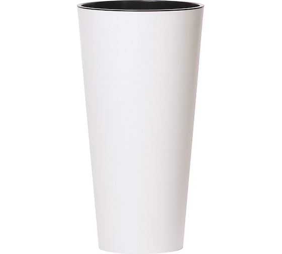 Кашпо для цветов Prosperplast TUBUS SLIM 2 предмета, белое, 15 и 27 л DTUS300-S449