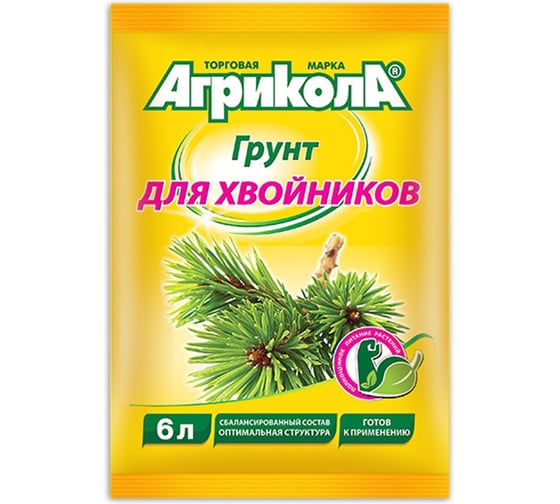 Грунт для хвойных Грин Бэлт АГРИКОЛА 6 л 58-076 1