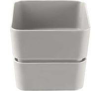 Кашпо bmc Фиори серый, d96 мм, h86 мм, 450 мл КШ 0514 071558