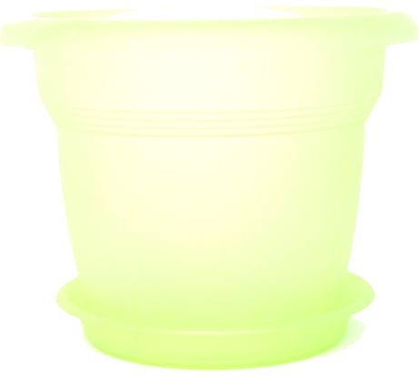 Кашпо для орхидеи Интехпром НК классика 3 л, прозрачное 4607947690408