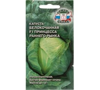 Капуста СеДек Принцесса F1 (Б/К) (ультраскороспелый, округлый, 0,9-1 кг) Евро 0,25 16545