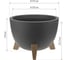 Кашпо IDEA ФЛОРИАН D350 мм, 12 л М 3187 графитовый 7