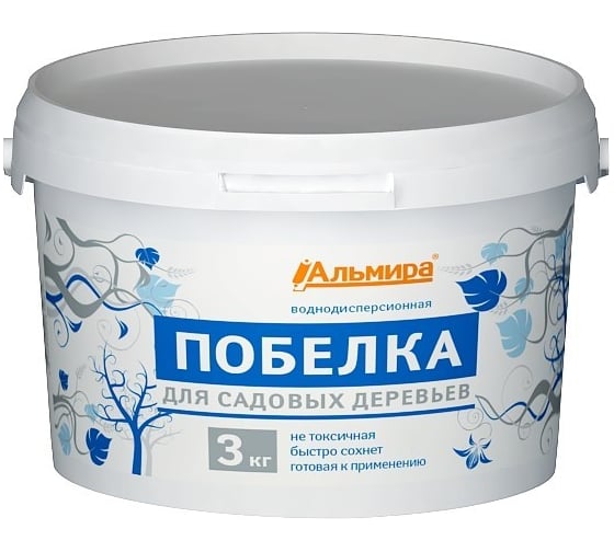 Побелка для садовых деревьев Альмира 3 кг БП-00000452 1