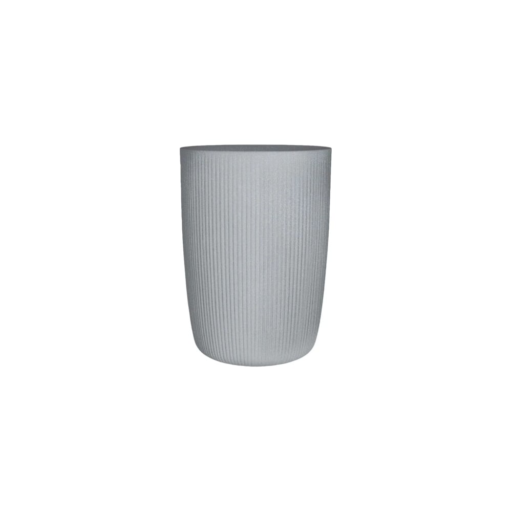 Кашпо высокий пластик SCHEURICH LINETTO HIGH Stony Grey d386мм, h539мм ...
