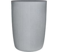 Кашпо высокий пластик SCHEURICH LINETTO HIGH Stony Grey d386мм, h539мм, 50л, серый камень 0717934 071794