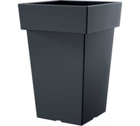 Кашпо Prosperplast DLOFQ300 S433 квадрат высокий Lofly Square Low d29 см, L29 см, h44 см, 24.3 л анрацит 071838